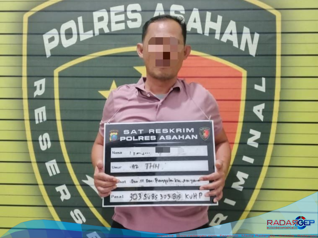 Polres Asahan Gerebek Arena Sabung Ayam, Delapan Pria Diamankan